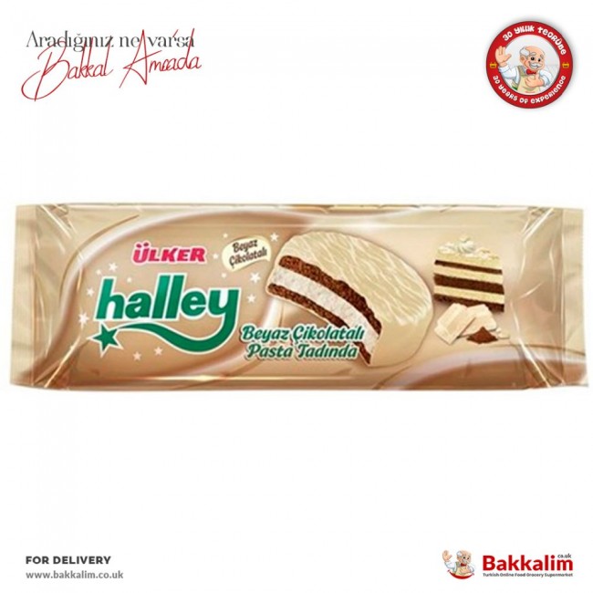 Ulker Halley 210 Gr White Chocolate Multi Pack 7 Pcs