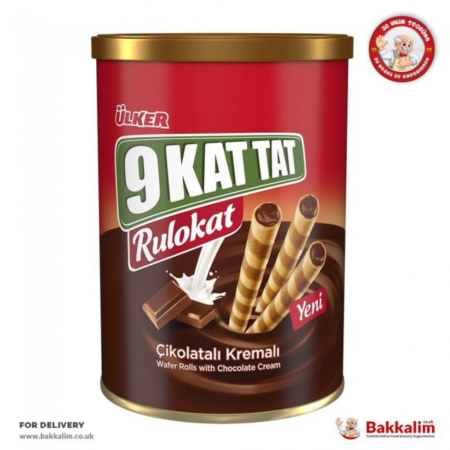 Ulker Rulokat 170 Gr Wafer Rolls With Chocolate Cream