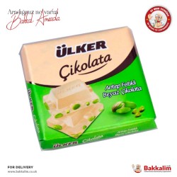 Ulker White Chocolate With Pistachio 65 G