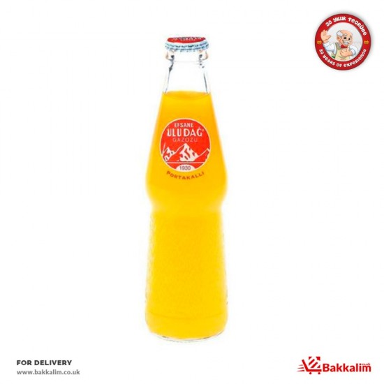 Uludag 250 MlGazoz Orange Flavoured Carbonated Soft Drink - 86931960 - BAKKALIM UK