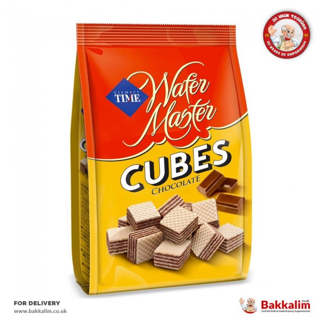 Wafer Master 250 Gr Chocolate With Cubes Wafers Wafer Master 250 Gr Chocolate With Cubes Wafers