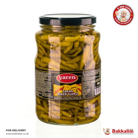 Yaren Net 800 G Extra Hot Pickled Pepper - 8691804003704 - BAKKALIM UK