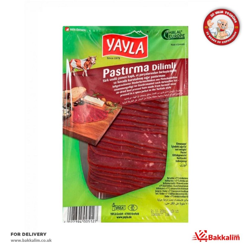 Yayla 100 Gr Turkish Bacon 