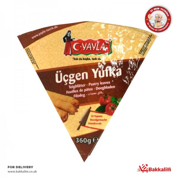 Yayla 360 Gr Triangle Phyllo Pastry 