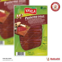 Yayla Turkish Sliced Pastirma 80 Gr