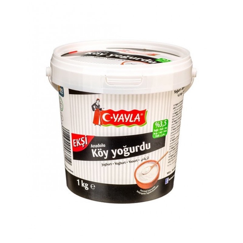 Yayla Village Yoghurt 3 Percent Fat 1kg