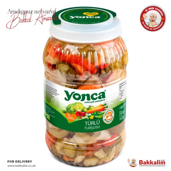 Yonca 2900 G Mixed Pickles - 8697406270070 - BAKKALIM UK