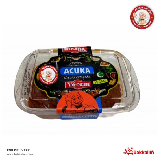 Yorem 200 Gr Acuka Spice Paste  Vegan - 4260467596331 - BAKKALIM UK