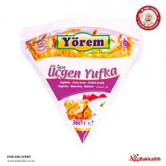 Yorem 360 Gr Triangle Phyllo Pastry - 4260193512131 - BAKKALIM UK