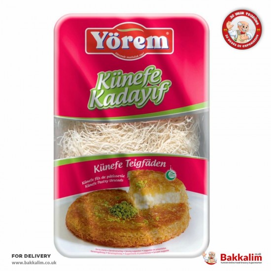 Yorem Kunefe Pastry Kadayif 400 Gr - 4260467599042 - BAKKALIM UK
