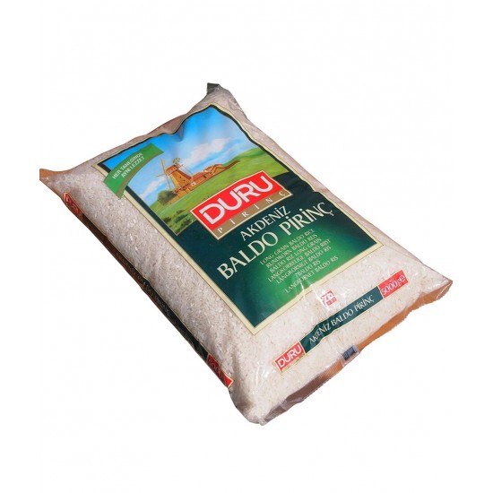 Duru 5000 Gr Long Grain Baldo Rice - 8691440305248 - BAKKALIM UK