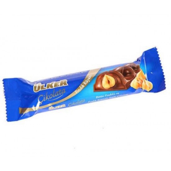 Ulker Milk Chocolate With Hazelnut And Hazelnut Cream 40gr - 8690504142096 - BAKKALIM UK